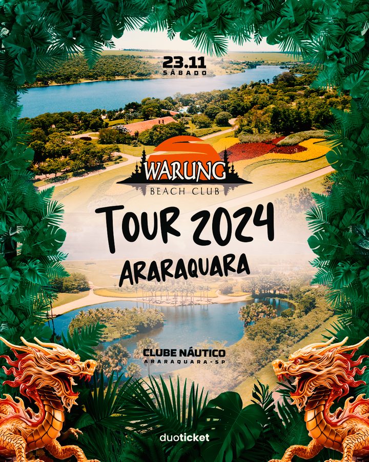 Warung Beach Club Tour 2024